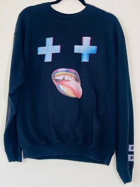 Original design, large oversized crewneck sweater.